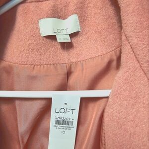 NWT Loft Wool Pea Coat